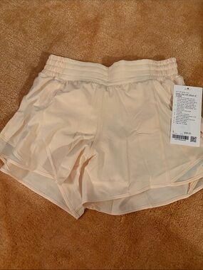 lululemon athletica Hotty Hot 4” Yellow Athletic Shorts